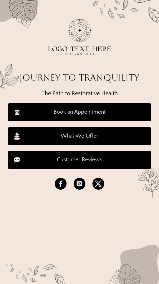 Holistic Body Massage Link in Bio Preview