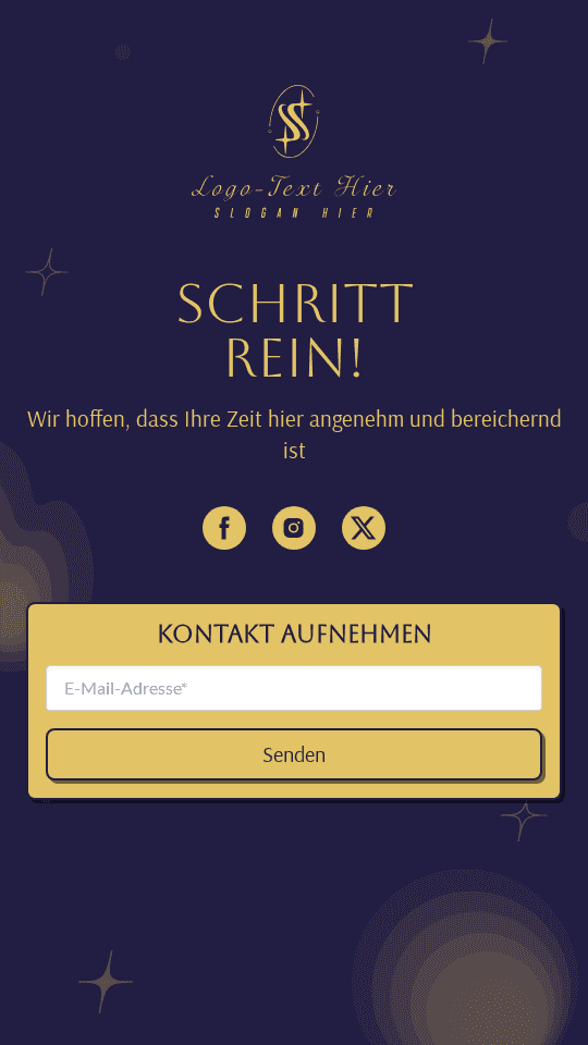 Willkommen Venture Business Link in Bio