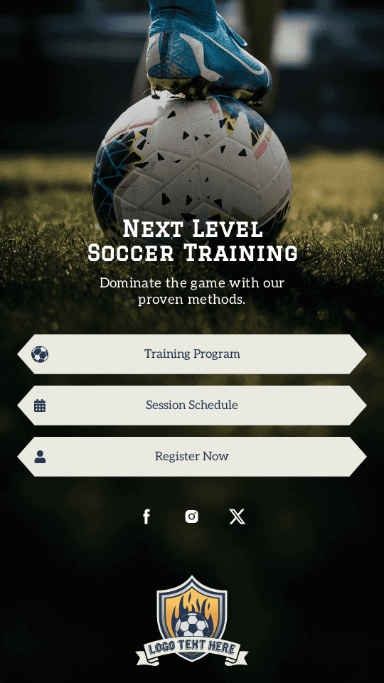 Soccer Skills Class Link in Bio Preview