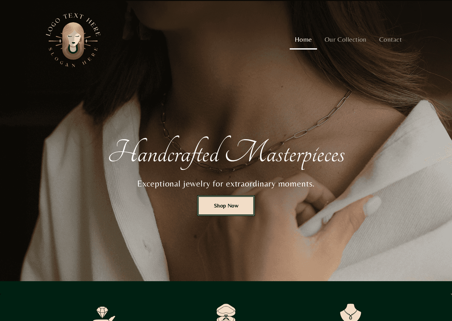 Jewelry Fashion Collection Website