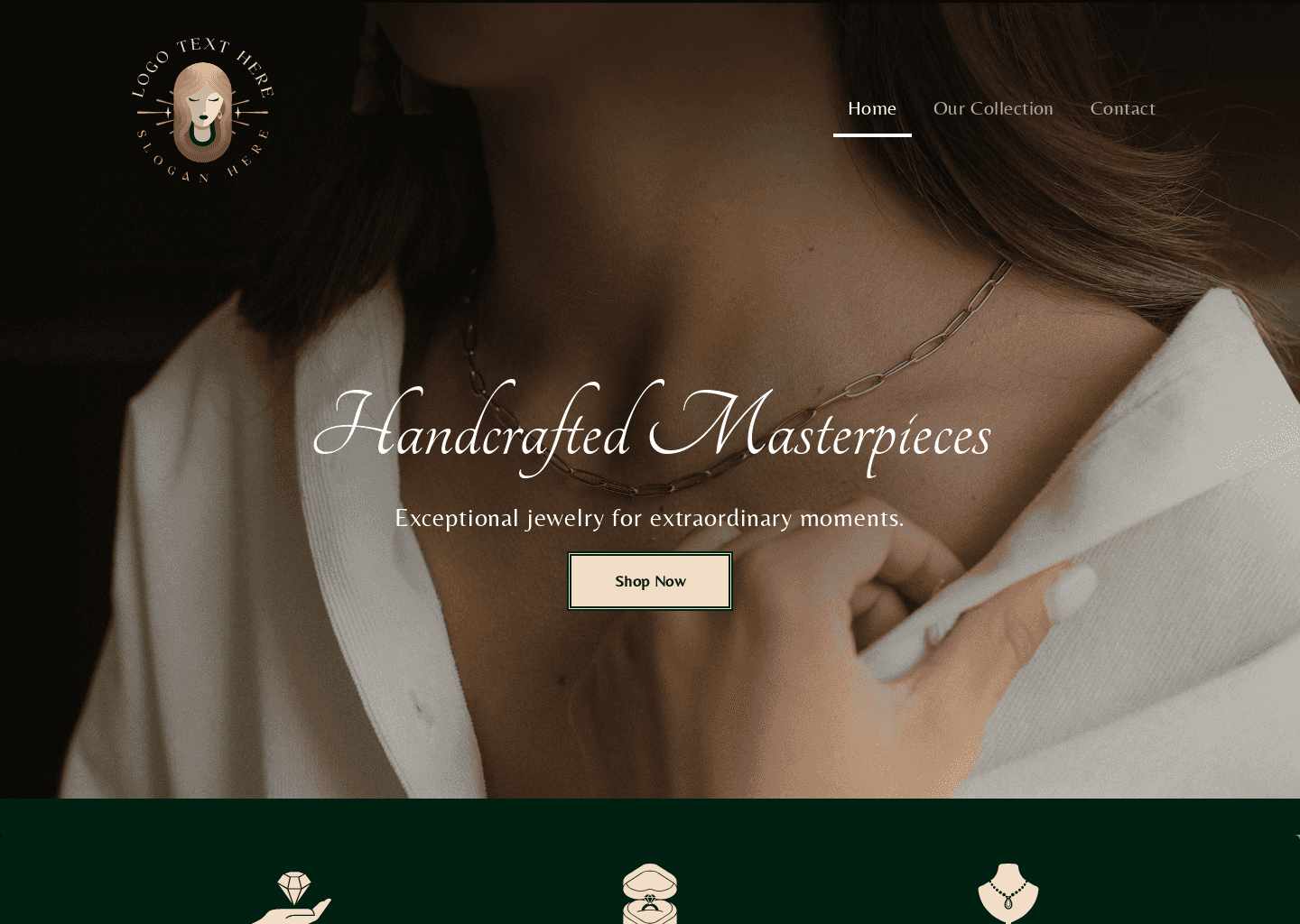 Jewelry Fashion Collection Website