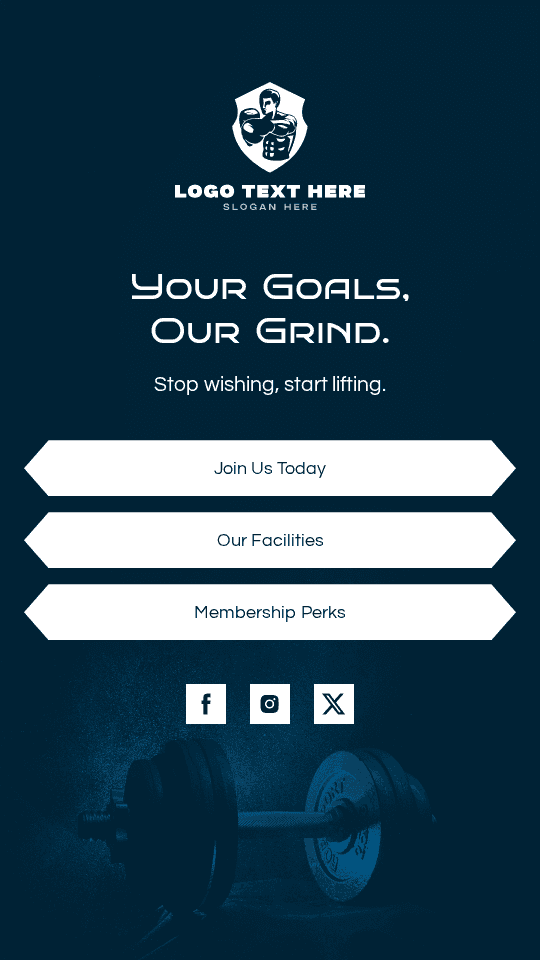 Bodybuilding Fitness Gym Link in Bio Preview