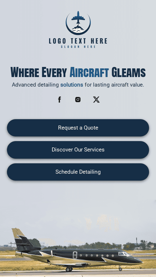 Luxury Jet Detailing Link in Bio