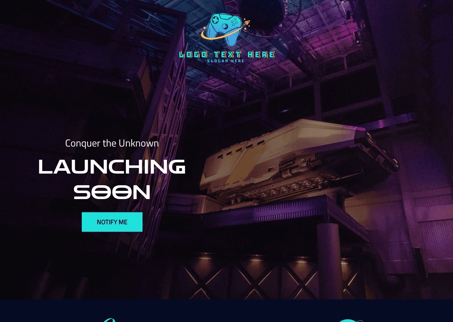 New Game Launch Website
