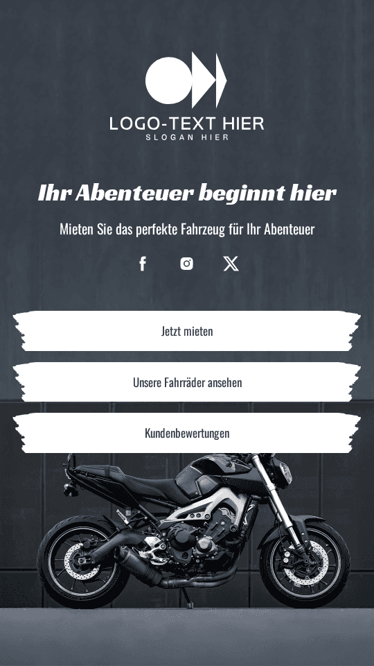 Mietmotorrad Link in Bio