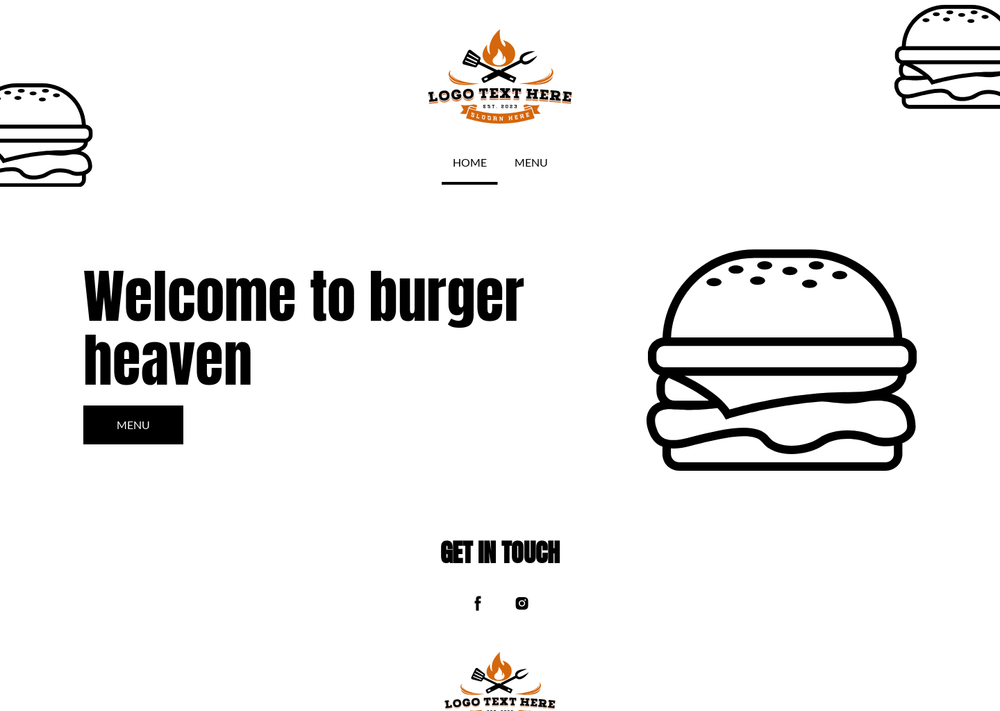 Burger Websites Instantly Create a Burger Website Design com