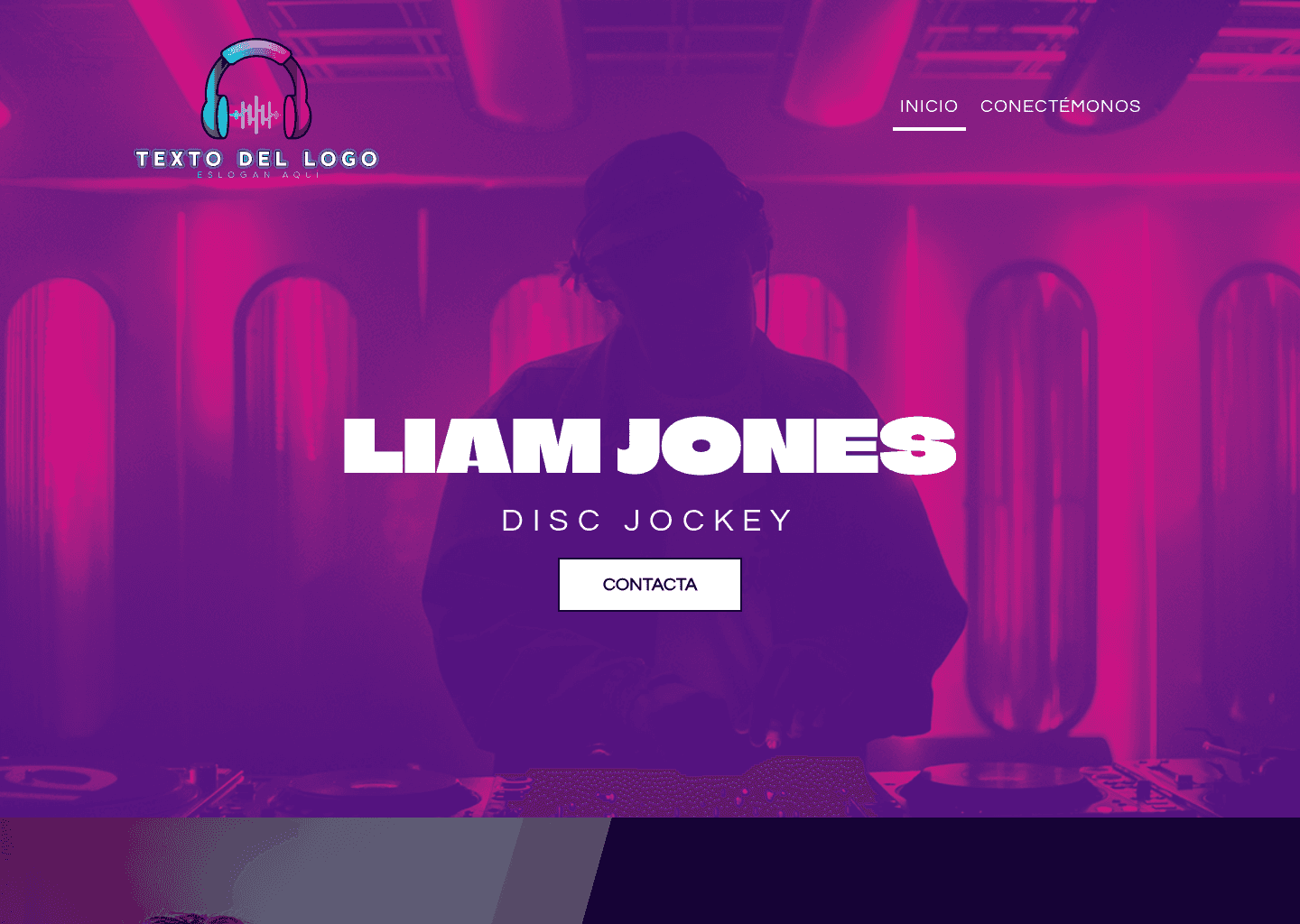 DJ de fiesta Website