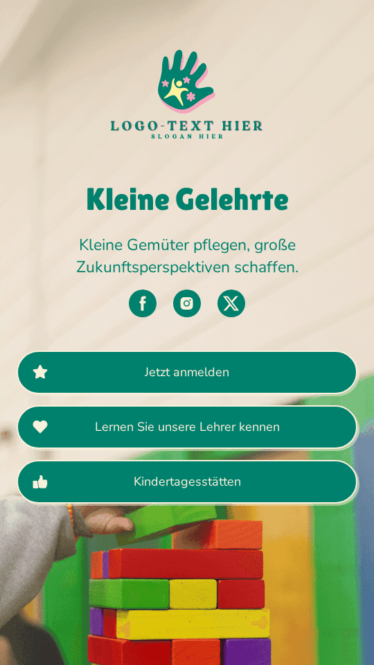 Kindertagesstätte Link in Bio Preview