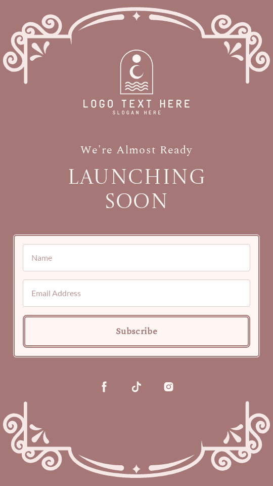 Generic  Business Launch Link in Bio