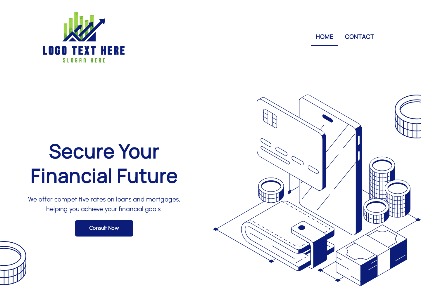 Banking Finance Service Website