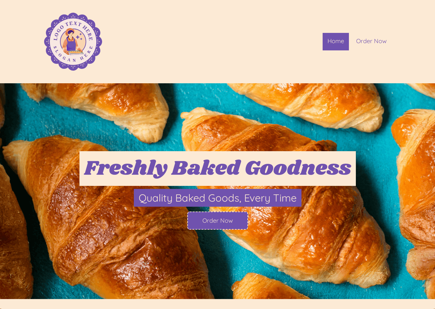 Bread Bakery Shop Website Preview