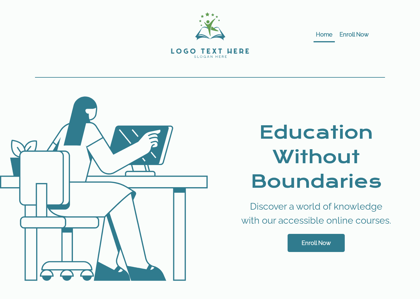 Online Class Learning Website Preview