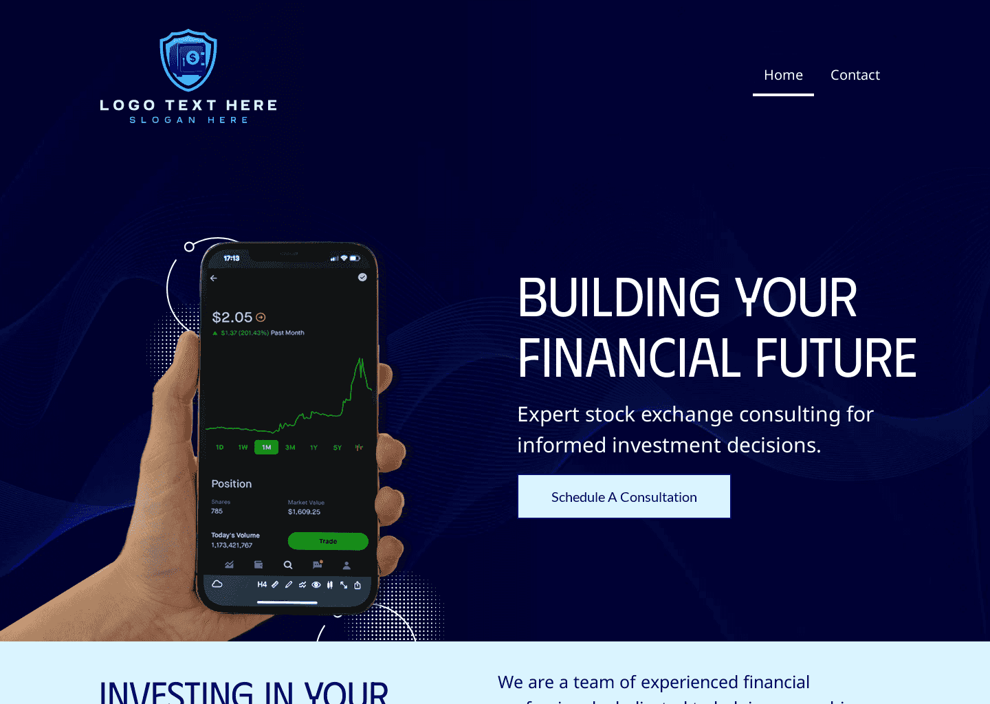Investment Solutions Consultancy Website