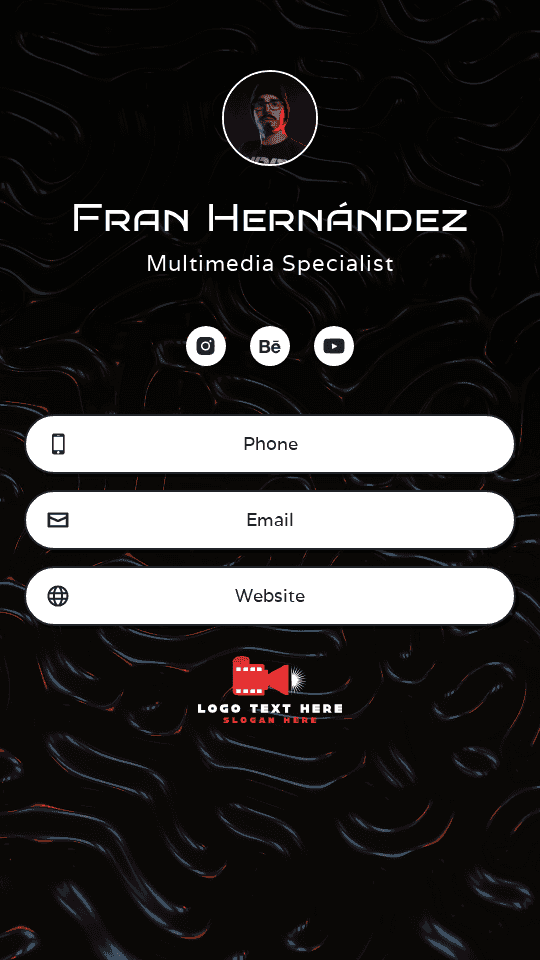 Multimedia Specialist Digital Business Card