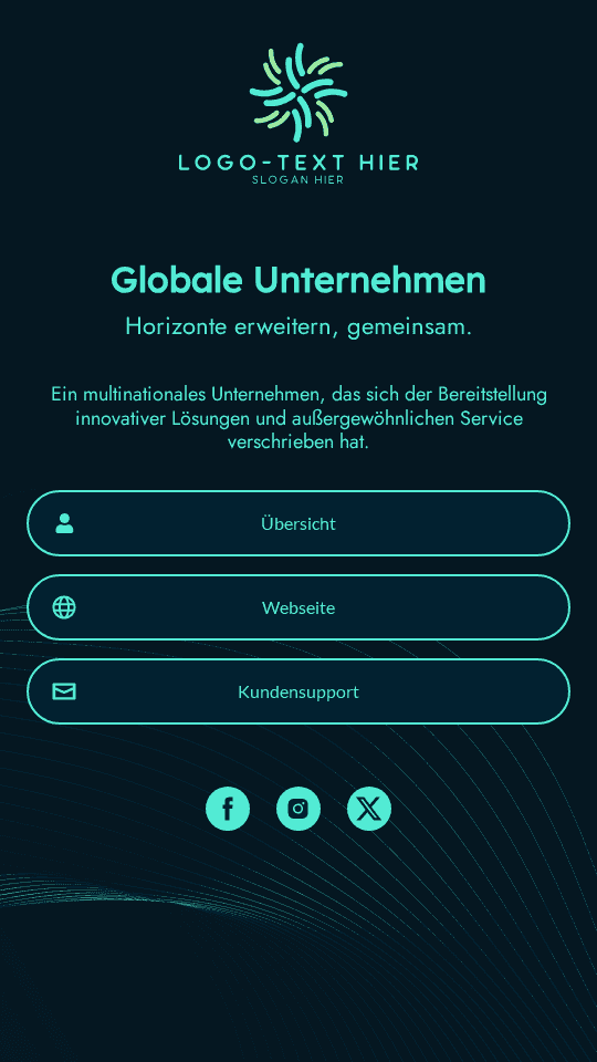 Allgemeines Unternehmensgeschäft Link in Bio