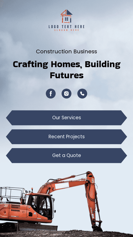 Home Builders Company Link in Bio Preview
