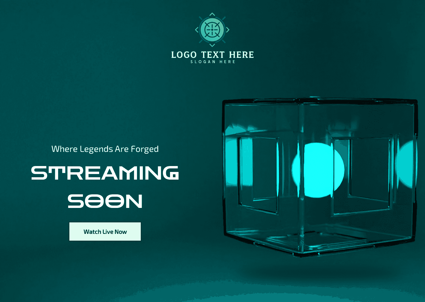 Esports Tournament Streaming Website Preview