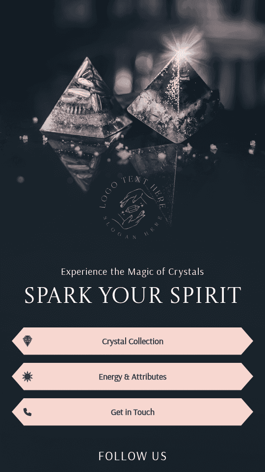 Crystal Wellness Shop Link in Bio Preview