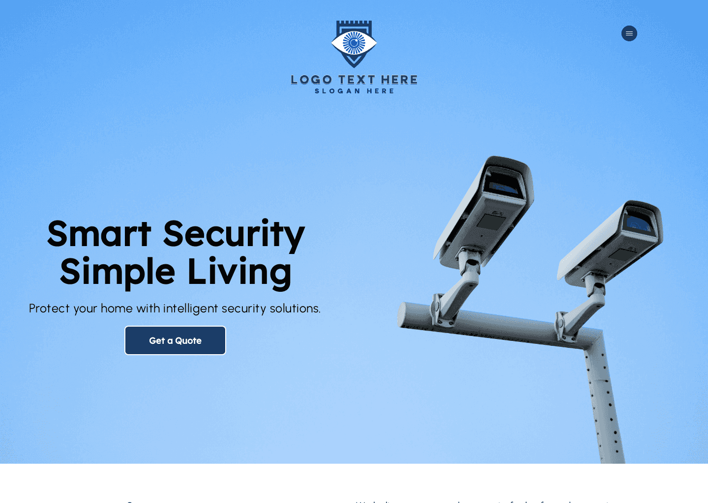 Smart Security Solution Website