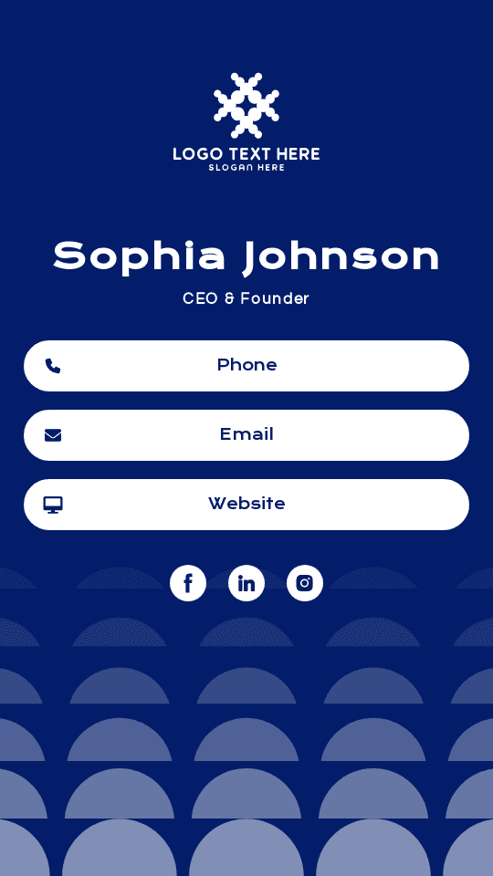 Chief Executive Officer Digital Business Card