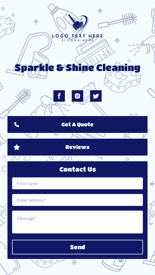 Quirky Cleaning Patterns Link in Bio Preview