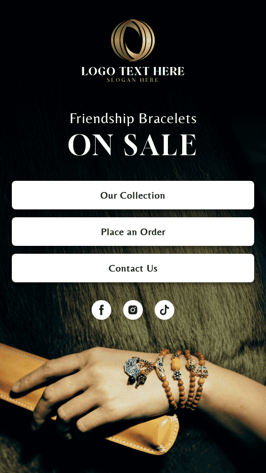 Friendship Bracelet Promo Link in Bio Preview