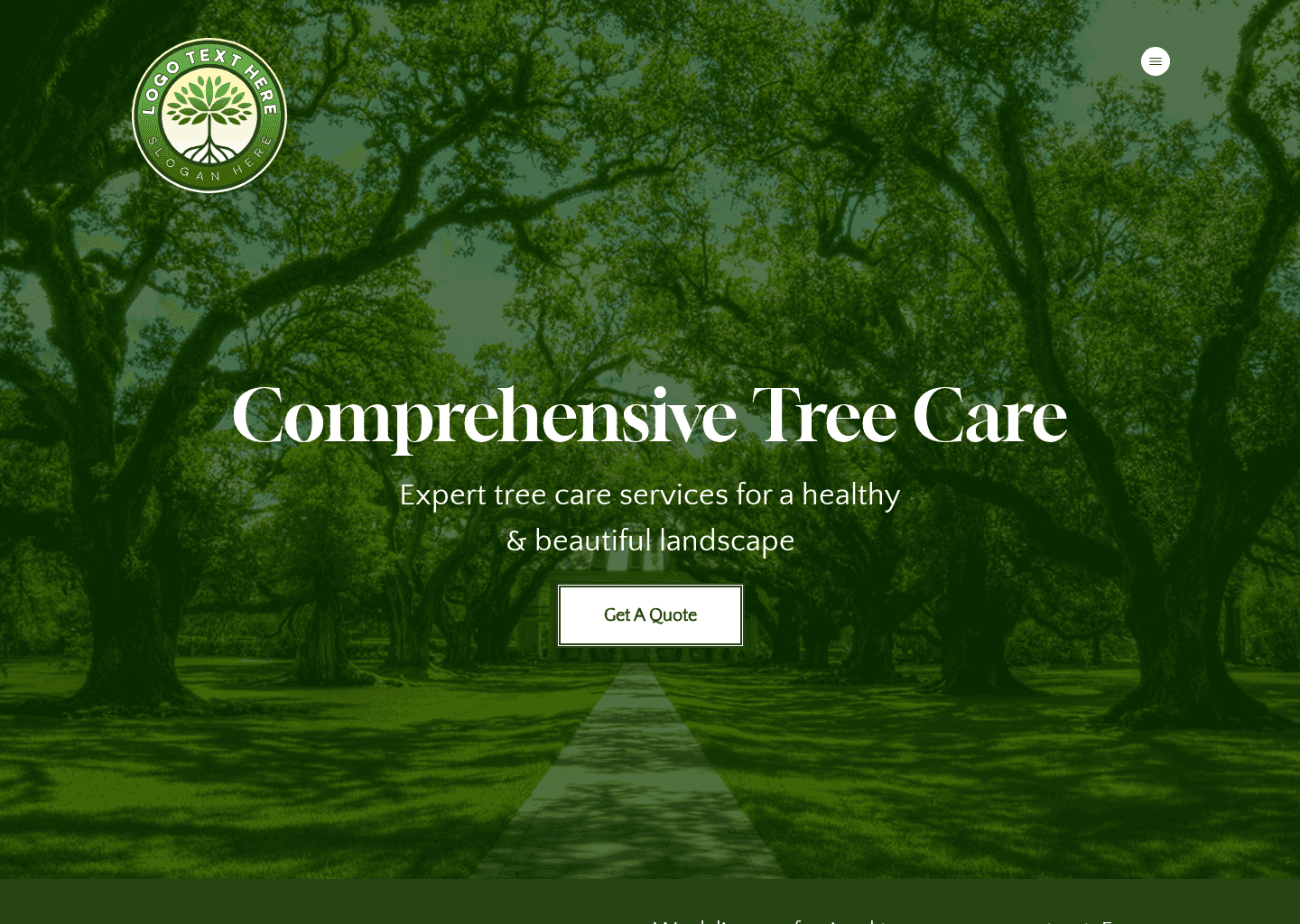 Expert Tree Care Website Preview