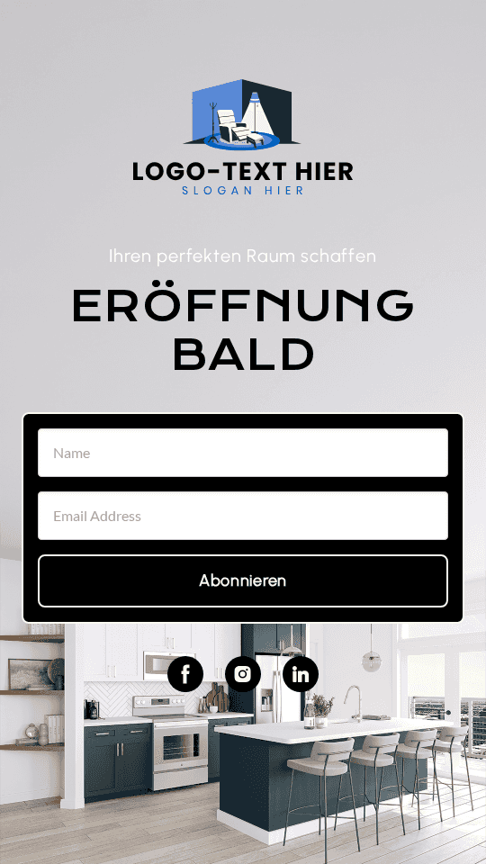 Eröffnung der Innenarchitektur Link in Bio