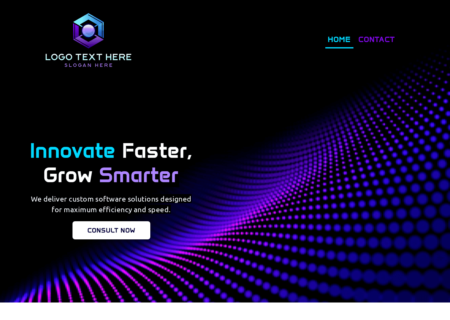 IT Solution Consulting Website Preview