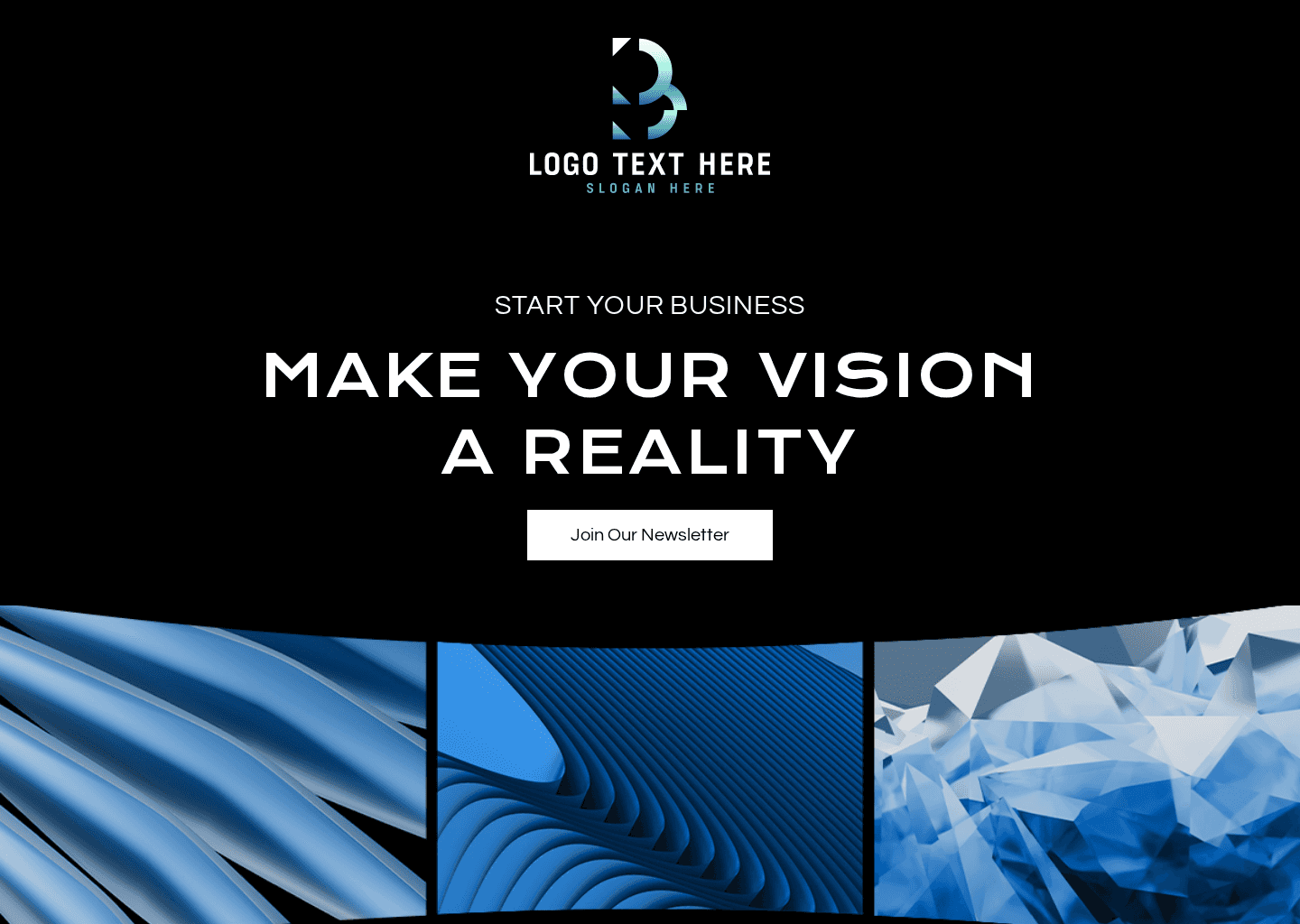 Generic Entrepreneur Opening Website Preview