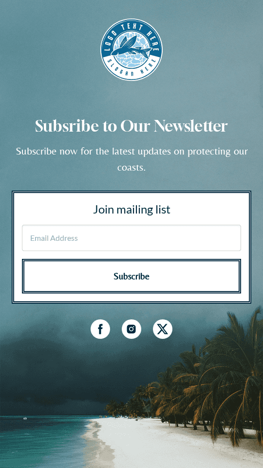 Coastal Preservation Newsletter Link in Bio Preview