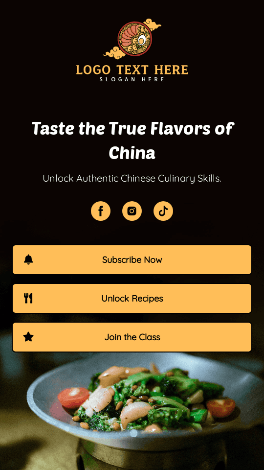 Chinese Cooking Class Link in Bio Preview