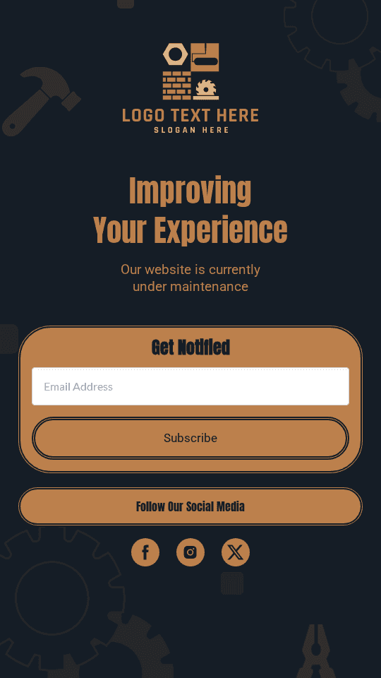 Generic Organization Maintenance Link in Bio Preview
