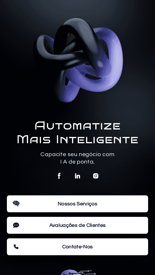 Serviço de Automação Digital Website