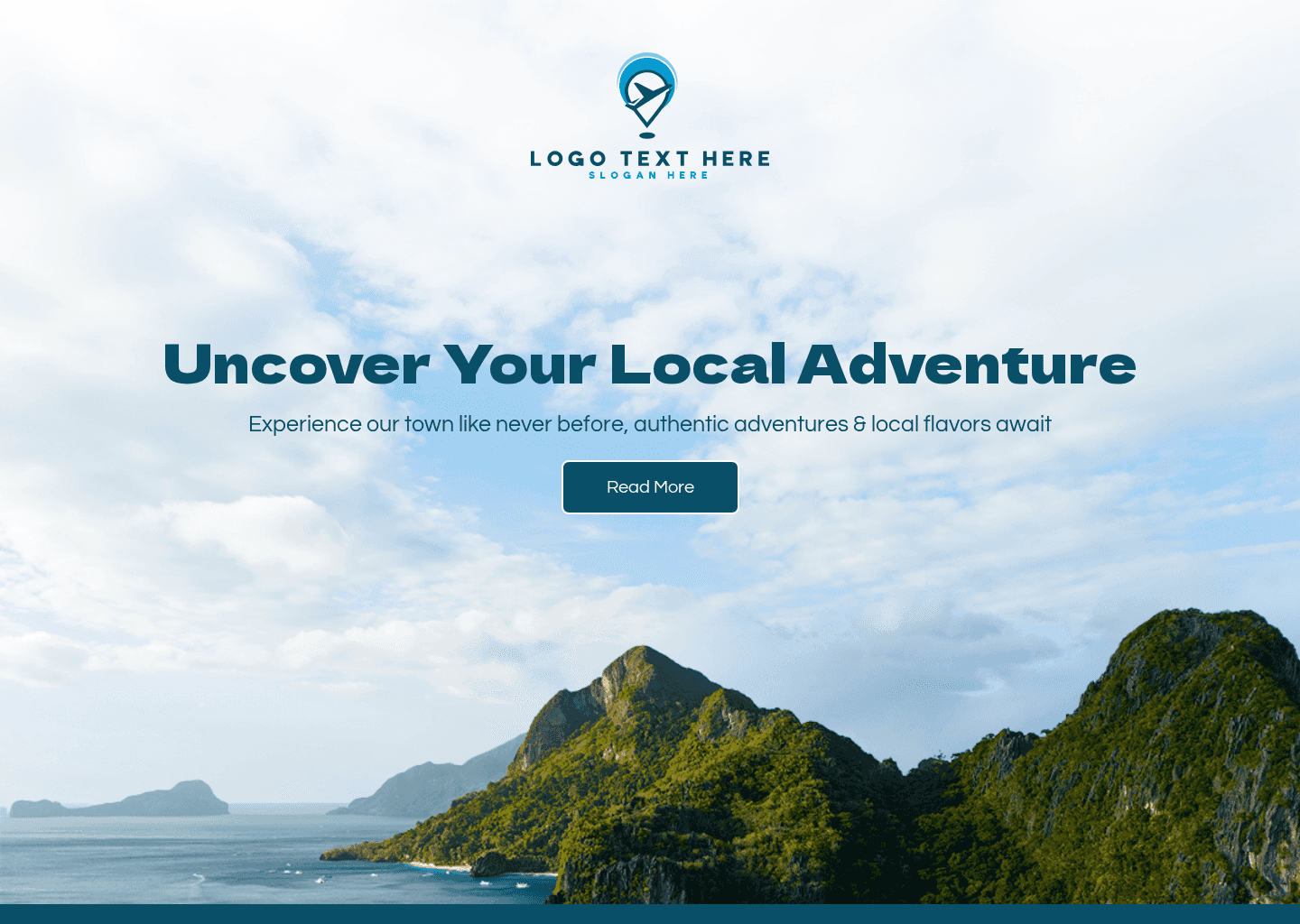 Local Destination Blog Website Preview