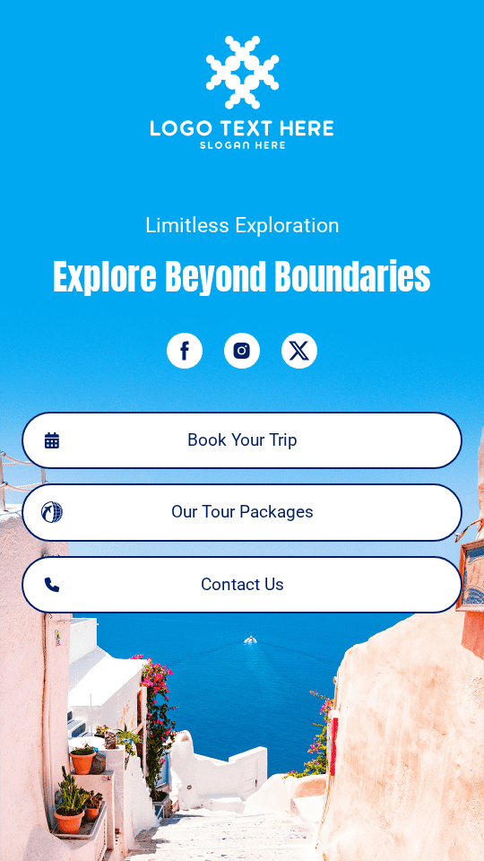 Travel Tour Agency Link in Bio Preview