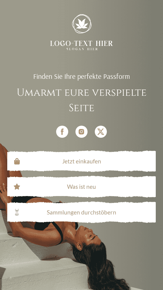 Damenunterwäsche Boutique Link in Bio