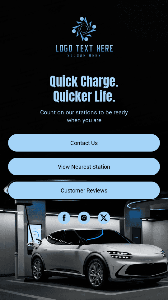 Vehicle Charging Station Link in Bio Preview