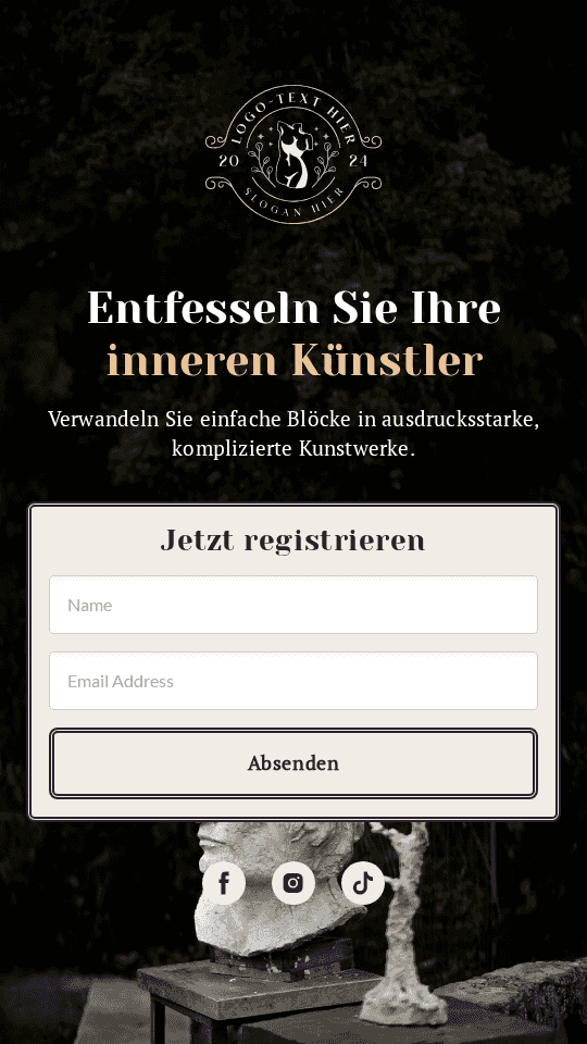 Kunstskulpturenkurs Link in Bio