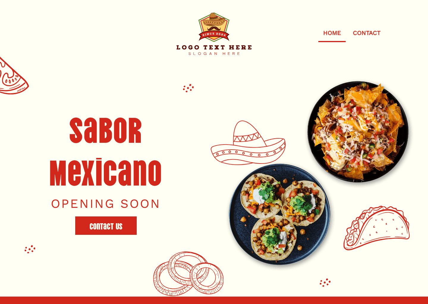 Mexican Resto Opening Soon Website