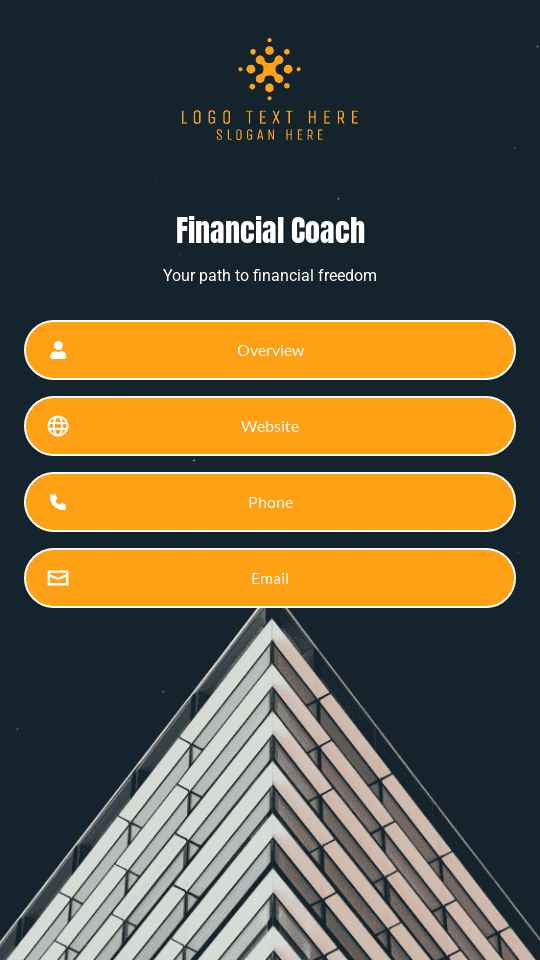 Business Financial Coaching Link in Bio Preview