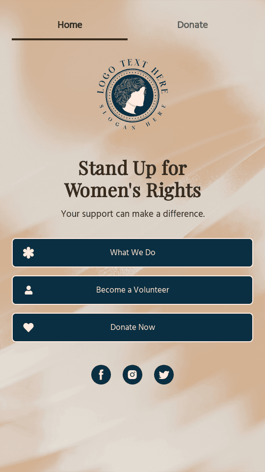 Women Rights Movement Link in Bio Preview