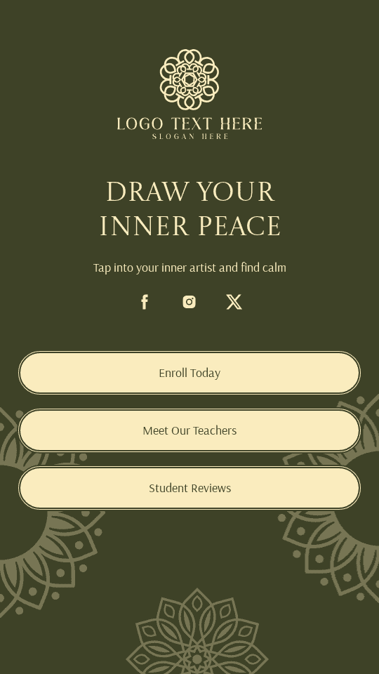 Mandala Artist Class Link in Bio