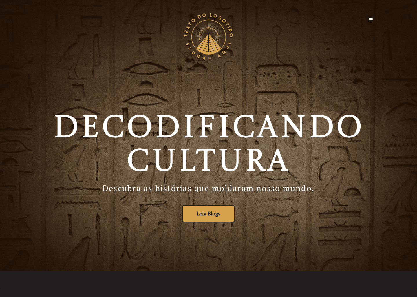 Blog de Patrimônio Cultural Website Preview