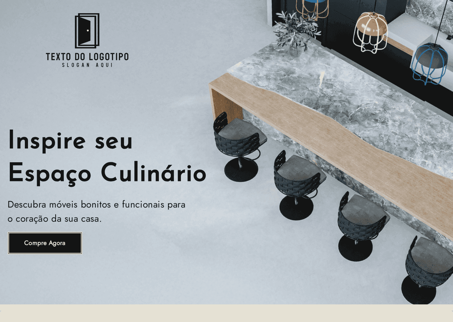 Loja de Móveis para Cozinha Website Preview