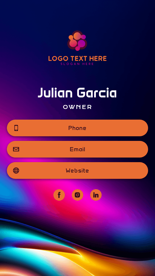 Business Generic Owner Digital Business Card