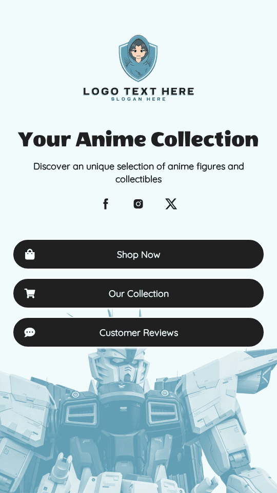 Anime Figurine Store Link in Bio Preview