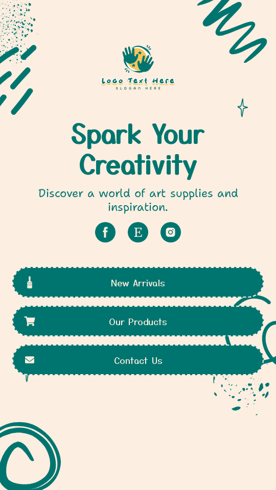Arts Supply Store Link in Bio Preview