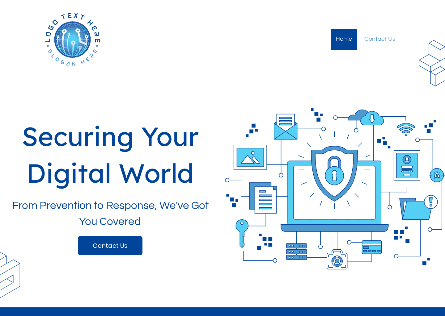 Safety Cybersecurity Defence Website Preview