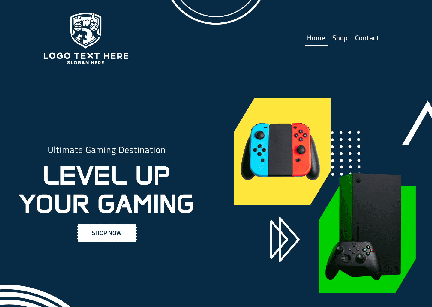 Ultimate Gaming Store Website